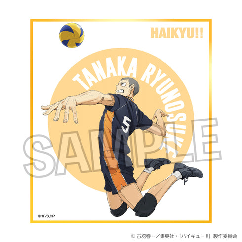 『ハイキュー!!』ギラギラ色紙 田中龍之介